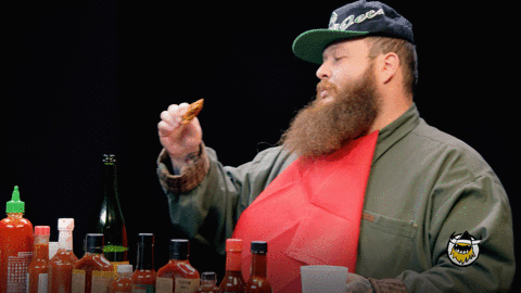 action bronson GIF by First We Feast: Hot Ones