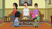 Ghost GIF by Bob's Burgers