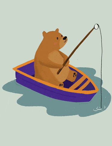 Relaxing Grizzly Bear GIF by stopmotreats