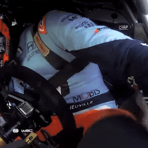 Leaving Getting Out GIF by FIA World Rally Championship