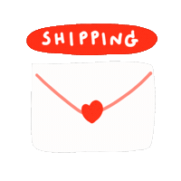 Mail Shipping Sticker