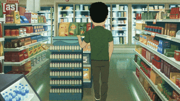 Shove Knock Over GIF by Adult Swim