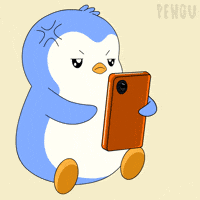 Angry Penguin GIF by Pudgy Penguins