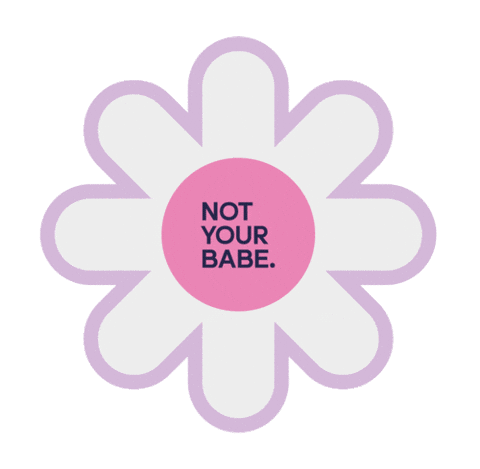 schoenski giphyupload pink flower purple Sticker