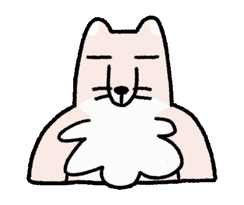 Inumog giphyupload animal blink simple Sticker
