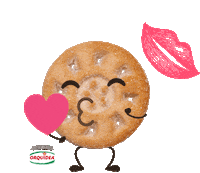 Kisses Biscoitosorquidea Sticker by Orquidea Alimentos