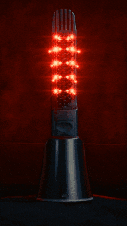 Red Light Therapy Beard Straightener GIF by THE BEARD STRUGGLE