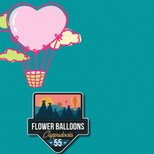 Balloon GIF by Flower Balloons TR - Birlikte uçalım