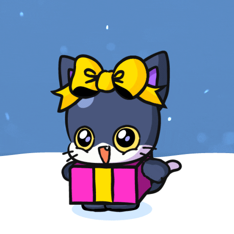 Merry Christmas Cat GIF by OOZ&mates