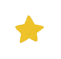 yunyunill christmas star deco bwep Sticker