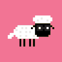bandits pixel pixel art sheep scare GIF