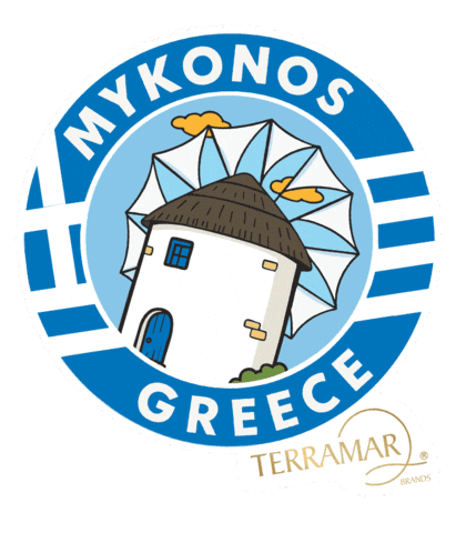 Mykonos Sticker by Terramar Brands