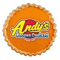 Pumpkin Spice Fall Sticker by Andy's Frozen Custard