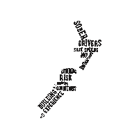 Saddnz driving road new zealand nz Sticker