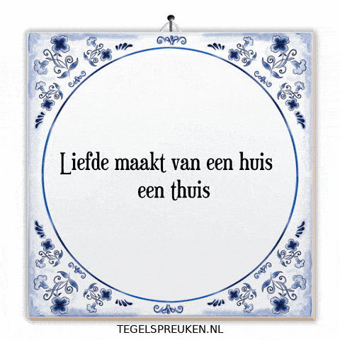 Troost Geluk GIF by Tegelspreuken.nl