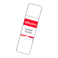 oOlution game over oo oolution Sticker
