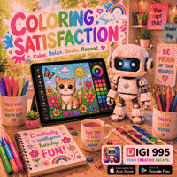 Digital Art Stress Relief GIF by Digi 995