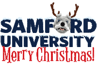 Samford Bulldog Sticker by Samford University