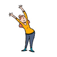 Happy Dance Sticker by Audreynalley