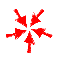 arrow targeting Sticker