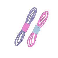 Thread Embroidery Sticker