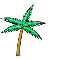 Summer Beach Sticker by Vitrines Digitais