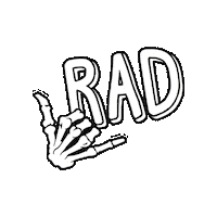 Coffee Skate Sticker by Saints and Sippers