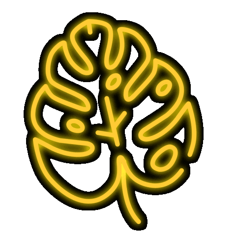 neon plant Sticker by Glamour Brasil