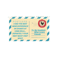 Wine Chianti Sticker by Casa Sola