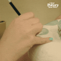 Art Decorate GIF by The Great Pottery Throw Down
