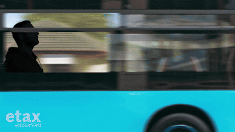Man Running Bus GIF by Etax