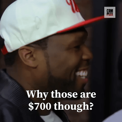 50 Cent Appalled At Sneaker Prices