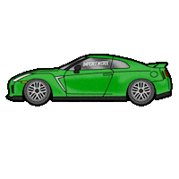 Nissan Gt-R Race Sticker by ImportWorx