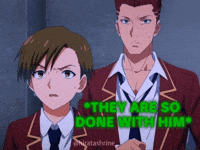Classroom Of The Elite GIF