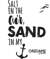 origamibikini summer beach hair bikini Sticker