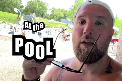 Where You At Swimming GIF by Mike Hitt