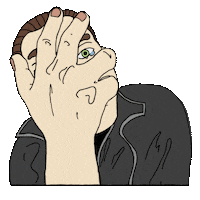 What The Hell Art Sticker by JXDN