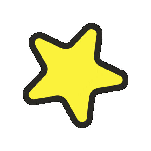 maevechocolate star maeve yellow star maevechocolate Sticker