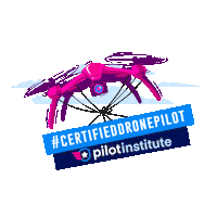 Drone Sticker by Pilot Institute