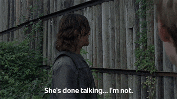 Daryl Dixon Conversation GIF by The Walking Dead