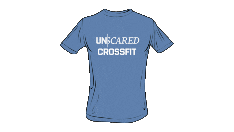 T-Shirt Sport Sticker by UnScaredCrossFit