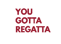 Yougottaregatta Sticker by IUPUI Regatta