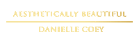 Danielle Coey Sticker by Aesthetically Beautiful