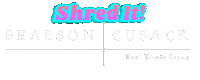 Shredit Sticker by PEARSON CUSACK REAL ESTATE GROUP