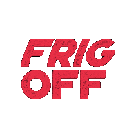ninelocksbrew frig off nine locks Sticker