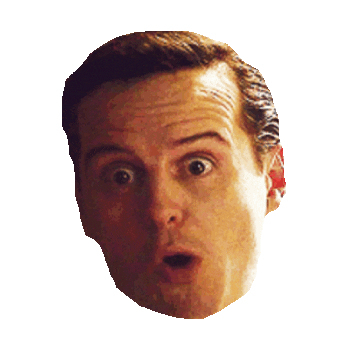 sherlock wow STICKER by imoji