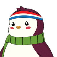 Yes Please Nod Sticker by Pudgy Penguins