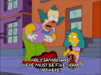 Surprised Season 12 GIF by The Simpsons