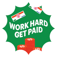 dailypay money pay payday paid Sticker