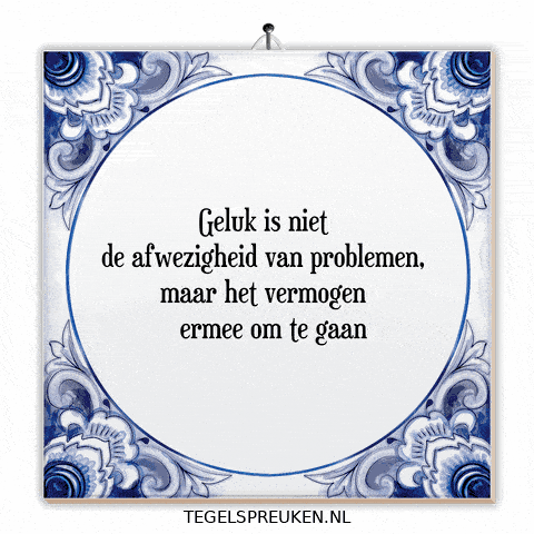 Geluk Trots GIF by Tegelspreuken.nl